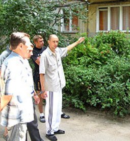 Ряполов на месте преступления